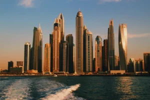 Highest ROI residential areas in Dubai skyline 2026 showing rental investment opportunities