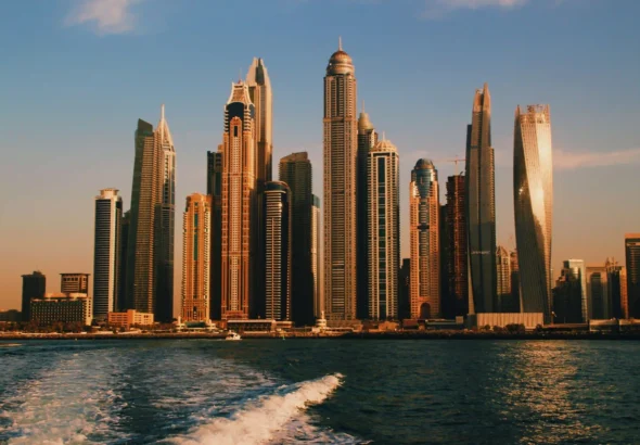 Highest ROI residential areas in Dubai skyline 2026 showing rental investment opportunities