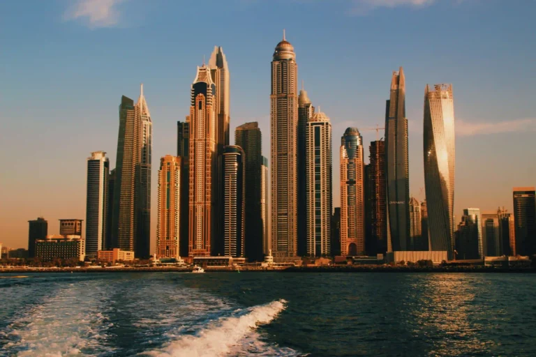 Highest ROI residential areas in Dubai skyline 2026 showing rental investment opportunities
