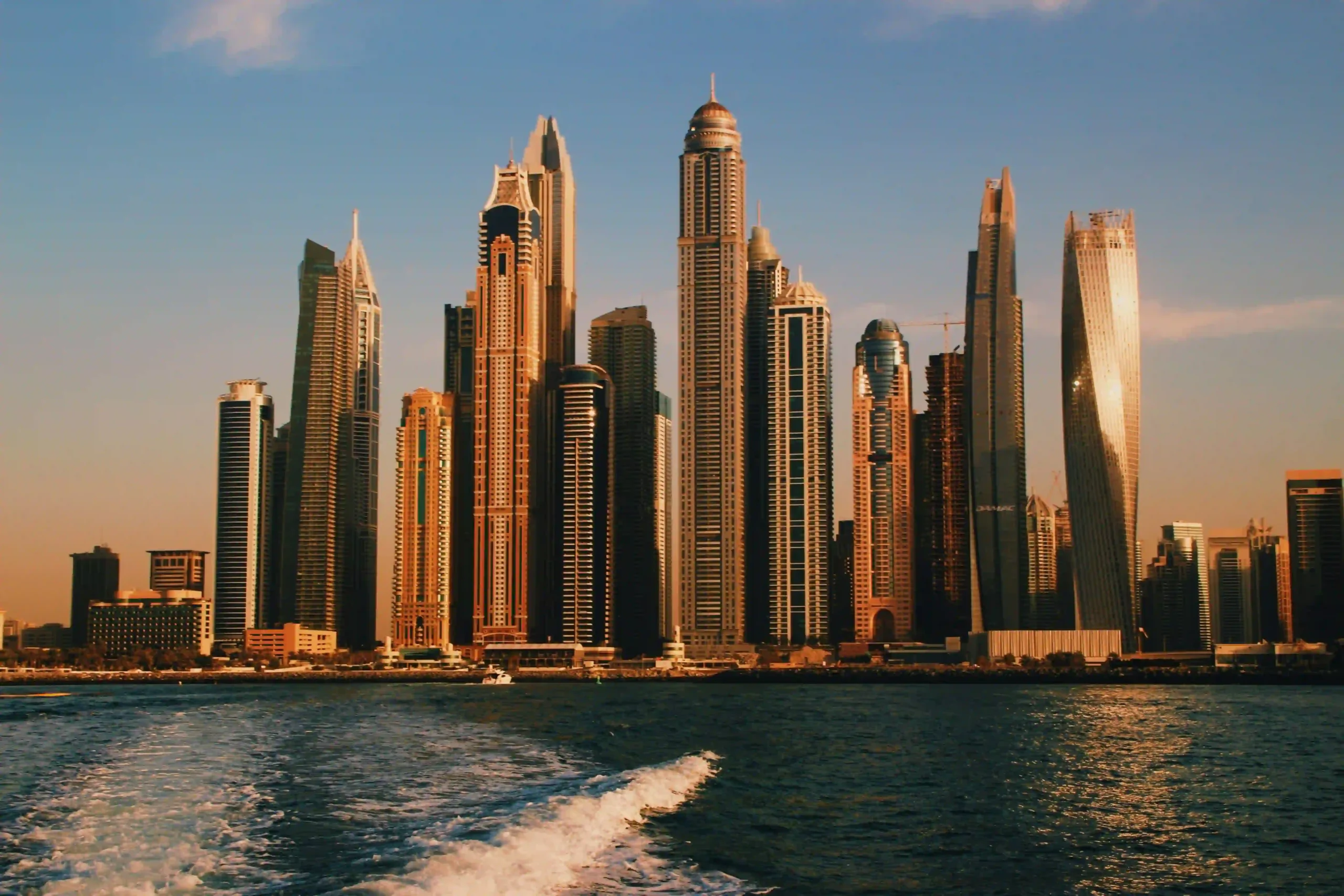 Highest ROI residential areas in Dubai skyline 2026 showing rental investment opportunities
